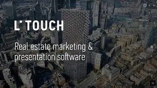 L-TOUCH real estate presentation and marketing software for touchscreens and video walls