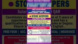 Today Abroad Job Vacancies(03-Apr-2023), ഇന്നത്തെ വിദേശ തൊഴിൽ അവസരങ്ങൾ #assignmentabroadtimestoday