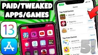 How To Install Paid Apps/Games FREE iOS 13 5 WAYS! iPhone iPad iPod  NO PC/JB! 2019