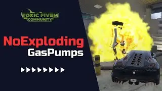Prevent gas pumps from exploding  |  Script | Toxic Fivem Community #fivemscript #gta5