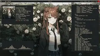 My NixOS Hyprland Rice [Gruvbox] - sorry for the initial lag