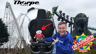 The Wildest Adventure Featuring Professor Burp! | THORPE PARK & CHESSINGTON VLOG 2025!
