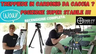 TREPPIEDE IN CARBONIO SHERPA !!! IL COMPAGNO DI CACCIA !!!