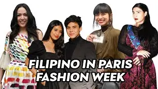 ФИЛИПИНКА НА НЕДЕЛЕ МОДЫ В ПАРИЖЕ #parisfashionweek