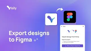 Easy design hand-off with Visily&rsquo;s Figma integration