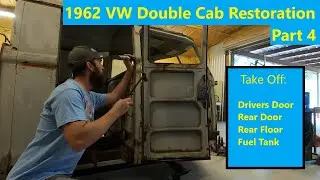 1962 VW Double Cab Restoration (Part 4) |  Stripping her down!!