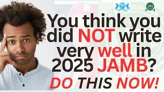 Solution to low performance in JAMB examination.