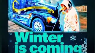 First Long Haul in the New Rig | Winter Hits Different