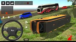 😭 Realistic Roadside Bus Crash | 😱 Extreme Driving Test | 🔥 Bus Simulator India