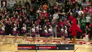 Waltonville Spartans at Woodlawn Cardinals Basketball (Boys Showcase) - 2025-26