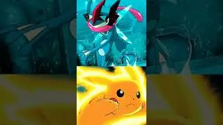 Ash Pikachu vs Ash Greninja 😈😈 #pokemon #ganeshpoke_yt #pokemonedits