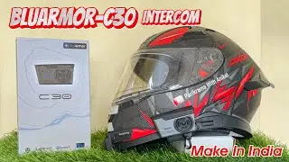 Best Bluetooth headset for helmet | Bluarmor C30 Intercom I Unboxing