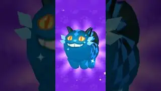 😱CONSEGUI o GATO SORRIDENTE SHINE no PK XD #shorts