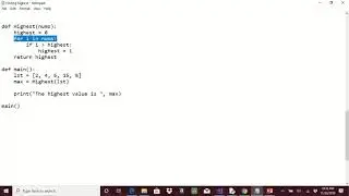 Passing a list to a function in Python