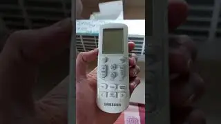 Samsung Convertible 5 in 1 Split AC Remote | #Shorts
