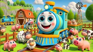 Dreamland Train Song for Kids | Fun Train Adventure & Nursery Rhyme 🚂