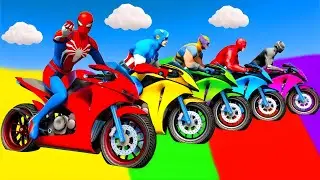 TRANSPORTING PIXAR CARS & FRUITS WITH COLORED & JOHN DEERE vs CLAAS vs TRACTORS - BeamNG.drive #983