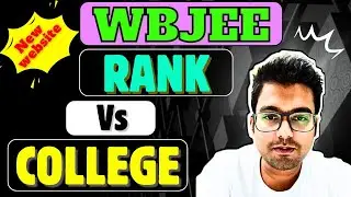 Wbjee rank vs college with branch