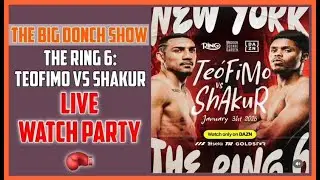 Teofimo Lopez vs Shakur Stevenson  | LIVE Boxing Watch Party