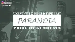 Unknown T X Digga D type beat - Intro (Paranoia) | Prod  By GunBeatz