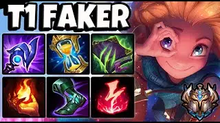 T1 Faker ZOE MID vs LUCIAN - Patch 11.11 Korea Challenger ✅