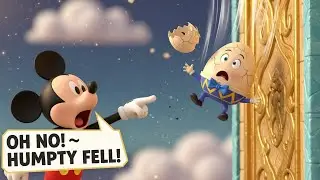 Mickey Mouse Saves Humpty Dumpty 🥚🐭 | Magical Cartoon Story for Kids