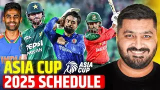 Asia Cup 2025 Schedule Announced | Pakistan vs India Match 14 September 2025 | Complete Details