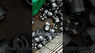 Fully automatic thread rolling machine #pipe #steel #metal #thread #rolling #automatic #machine