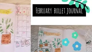 February  bullet journal  / shifu,s creation /