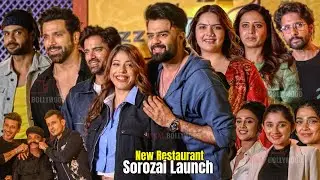 UNCUT - Aditi's New Restaurant Sorozai Launch | Mohit Malik, Rithvik Dhanjani Vishal And more