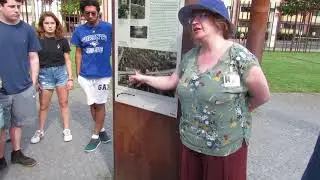 Berlin wall with local tour guide