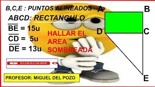 CALCULO DE AREAS SOMBREADAS.