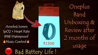 One Plus Band Unboxing and Review 🔥|| Battery Life 😡|| After 2 months usage