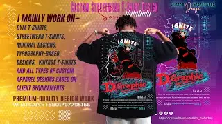 Custom Streetwear T-Shirt Design Services | Bold Urban Style