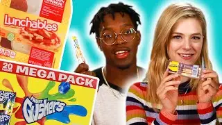 People Try Childhood Snacks