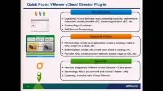 VMworld 2011: cim1565 - Integrating with vCD Using vCloud API