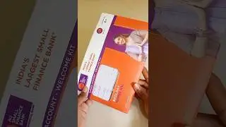 Au Bank Savings Account - Welcome Kit #shorts #aubank #ausmallfinancebank