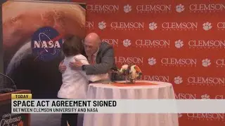 Clemson University, NASA sign historic Space Act Agreement