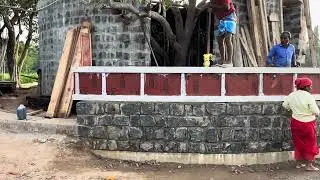 Rammed Earth Wall - Curve 