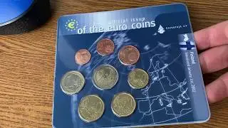 1 euro rare Finland 1999 2000 2001 Cents