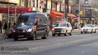 NYPD Special Unit with Police Escort