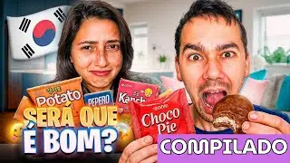 COMPILED: TASTING ASIAN SNACKS FOR THE FIRST TIME!