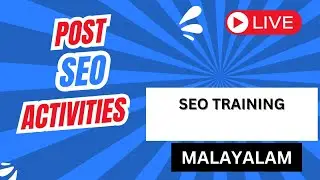 Off Page SEO - Share with Blogger for Google Ranking of your Website - SEO Training  Malayalam Class