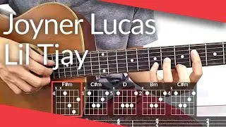 Dreams Unfold (Joyner Lucas, Lil Tjay) Guitar Tutorial | Tab, Chords