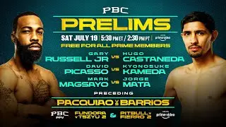 LIVE BOXING: Pacquiao vs. Barrios Prelims | #PacquiaoBarrios