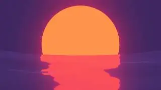 Cyberpunk Sunset 3D