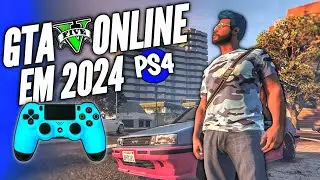 JOGANDO GTA 5 ONLINE NO PS4 NA SESSÃO PÚBLICA 2024