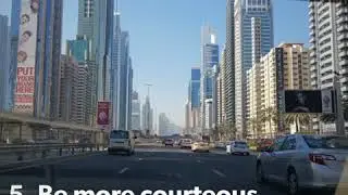 UAE Road Safety Reminders during Ramadan Season