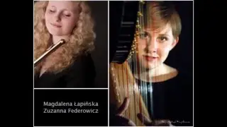 F. W. Rust: Sonata for flute and harp - Magdalena Łapińska (flute), Zuzanna Federowicz (harp)