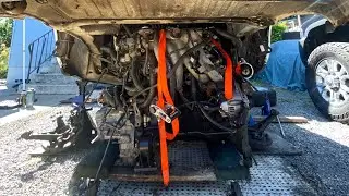 Mr2 engine start complete, first cold start since 2003. #toyota #automobile #mechanic 